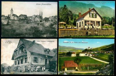 Poststück - Partie AK Steiermark u.a. mit Unter - Premstätten - Strassengel - Gratwein - Mariazell - Gabersdorf etc., - Briefmarken und Ansichtskarten