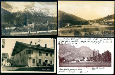 Poststück - Partie AK Tirol und Südtirol u.a. mit Kössen - Eben - Kufstein - Lans - Matrei - Pertisau - Melans etc., - Známky a pohlednice