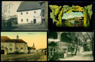 Poststück - Partie AK Tschechosl mit - Stamps and postcards