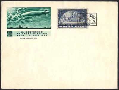 Poststück - WIPA Faser mit Künstlerhaus - Stamps and postcards