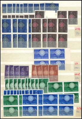 **/gestempelt - Europa - Motiv - Partie Gemeinschaftsausg. ab 1960, - Stamps and postcards