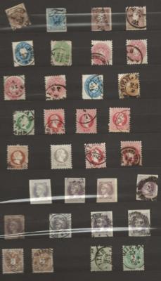 .gestempelt/*/** - Österr. - Partie Dubl. u. Massenware ca. 1850/1947, - Stamps and postcards