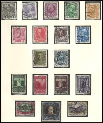 .gestempelt/*/** - Österr. - Sammlung  1850/1937 inkl. Porto, - Stamps and postcards