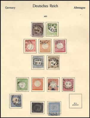 **/*/gestempelt - Partie div. Deutschland ab D.Reich, - Stamps and postcards