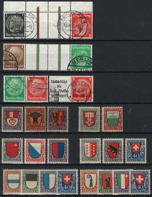 **/gestempelt/Poststück - Saar - Dubletten ab 1947, - Známky a pohlednice