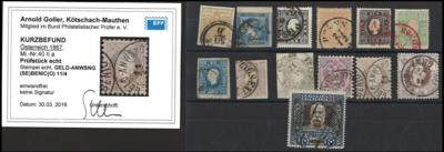 .gestempelt/* - Sammlung Österr. Monarchie ab 1850, - Stamps and postcards