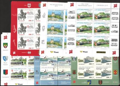 ** - Österr. - Partie EURO - NEUHEITEN (FRANKATURWARE) - alles Kleinbögen zum TdBFM., - Stamps and postcards