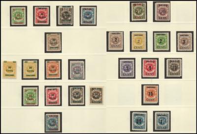 */** - Sammlung Memelgebiet, - Stamps and postcards