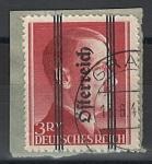 Briefstück - Österr. 1945 Grazer Aushilfsausgabe 3 RM "fett" mit Ersttagesentwertung, - Stamps and postcards