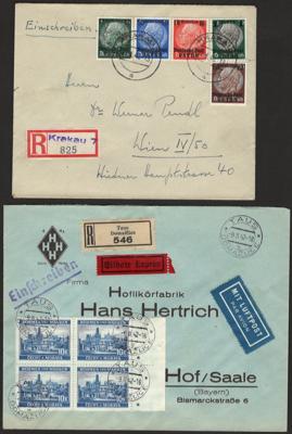 Poststück - D.Reich, - Stamps and postcards