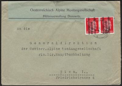 Poststück - Österreich 1945 - Grazer - Briefmarken und Ansichtskarten