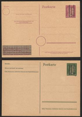 Poststück - Österreich 1945 Grazer - Známky a pohlednice