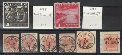 **/*/gestempelt - Partie Dubl. Österr. ab Monarchi, - Briefmarken und Ansichtskarten