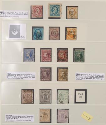 */gestempelt - Sammlung Niederlande 1852/1945, - Stamps and postcards