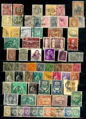 gestempelt/*/** - Div. europ. Länder - Partie Dubl., - Stamps and postcards