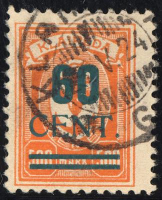 gestempelt - Memel Nr. 237I, - Briefmarken und Ansichtskarten