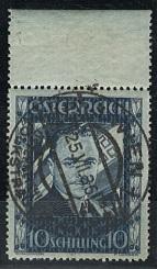 gestempelt - Österr. - 10S DOLLFUSS vom Bogenoberrand Volkstrauertags - Sonderstempel von Wien 1, - Stamps and postcards