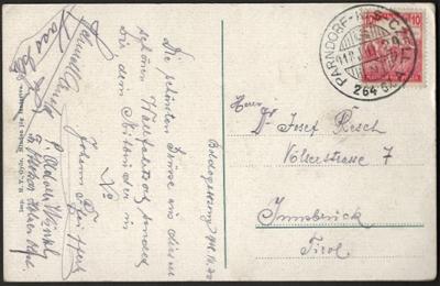 Poststück - Österr. - Partie Bahnpost Monarchie bis ca. 1940, - Známky a pohlednice