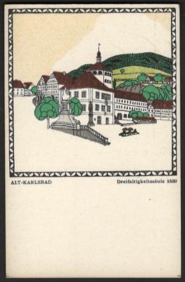 Poststück - Wiener Werkstätte - Karte Nr. 209, - Stamps and postcards