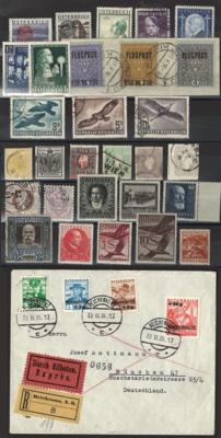 .gestempelt/*/Poststück/Briefstück - Sammlung Österr. ca. 1850/1980, - Stamps and postcards
