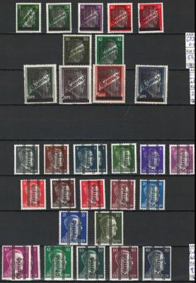 **/gestempelt - SAmmlung Österr. 1945/2001, - Stamps and postcards