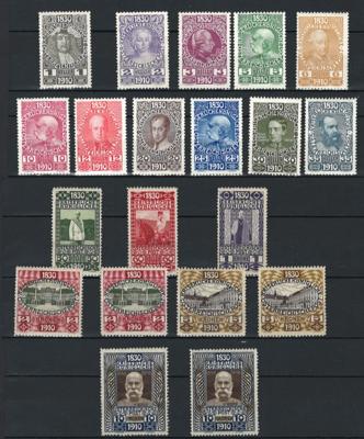 .gestempelt/*/** - Sammlung Österr. Monarchie ab 1850 incl. Porto, - Stamps and postcards