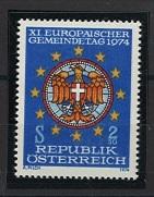 ** - Österr. Nr. (15) (nicht verausgabte Gemeindetagsmarke 1974), - Francobolli e cartoline