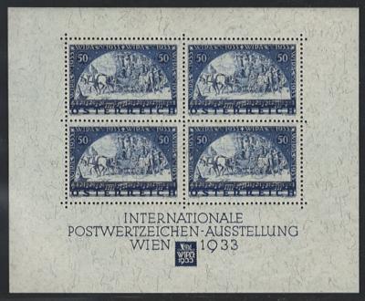 * - Österr. - WIPABLOCK (128:104:128:104), - Briefmarken und Ansichtskarten