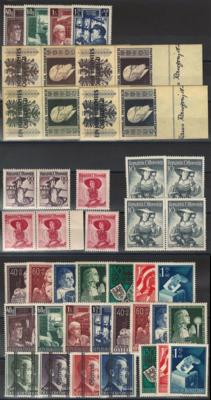 ** - Partie Österr. II. Rep., - Stamps and postcards