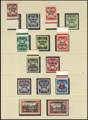 ** - Sammlung D.Reich 1938/1945, - Stamps and postcards