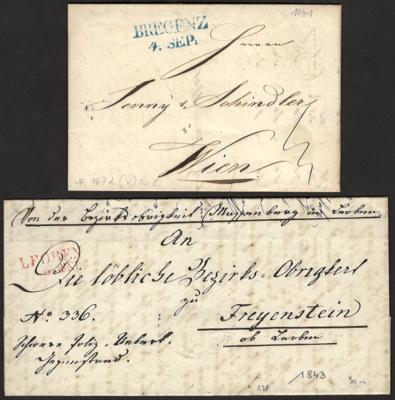 Poststück - Partie Vorphila  &  Ex - Stamps and postcards