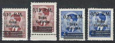 ** - D. Bes. Kotor - Briefmarken und Ansichtskarten