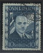 .gestempelt - 10S DOLLFUSS mit Eckstempel von Wien, - Briefmarken und Ansichtskarten