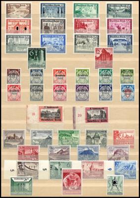 **/*/gestempelt - Partie D.Reich incl. Gebiete, - Stamps and postcards