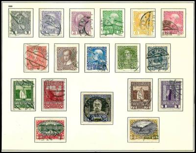 .gestempelt - Sammlung Österr. ab 1850, - Stamps and postcards