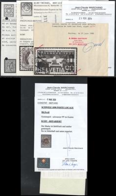 .gestempelt - Sammlung Schweiz ca. 1850/1960 u.a. mit Nr. 5, - Známky a pohlednice