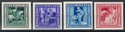 ** - Österr. Nr. 628U/31U (WH 1936 UNGEZÄHNT), - Francobolli e cartoline