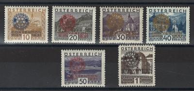 ** - Österr. - Rotarier, - Briefmarken und Ansichtskarten