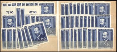 ** - Reichh. Lagerbestand Österr. ca. 1946/1965, - Stamps and postcards