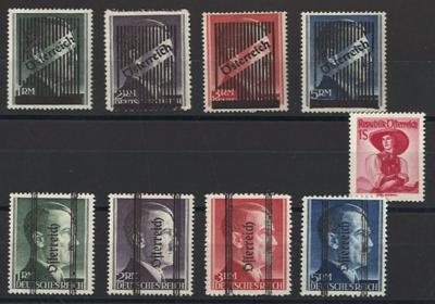 ** - Sammlung Österr. 1945/1967 mit - Známky a pohlednice