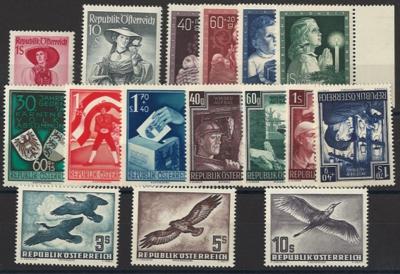 ** - Sammlung Österr. ca. 1945/2000 **, - Francobolli e cartoline