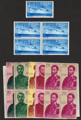 ** - Spanien - Partie Dubl. ca. 1956/1973, - Francobolli e cartoline