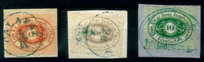 Briefstück - DDSG Nr. 1A, - Stamps and postcards