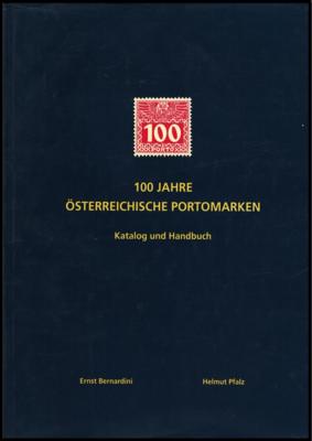 Literatur: "100 Jahre Österr. Portomarken" Katalog u. Handbuch v. Ernst Bernardini u. Helmut Pfalz, - Francobolli e cartoline