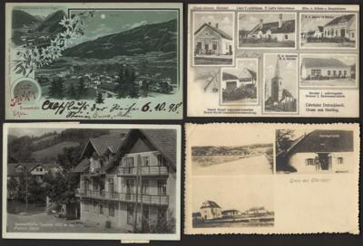 Poststück - Partie AK div. Österr. mit Steinach - Raiding - Tauchen -Ollersdorf etc., - Stamps and postcards