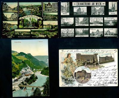 Poststück - Partie AK Vorarlberg u.a. mit Bregenz - Feldkirch etc., - Briefmarken und Ansichtskarten