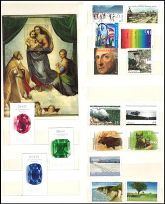 **/gestempelt - FRANKATURWARE Deutschland - Sammlung 2001/2012, - Briefmarken und Ansichtskarten