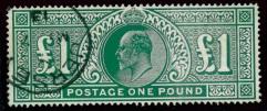 .gestempelt - Großbrit. Nr. 118A mit Entwertung aus JERSEY aus 1913, - Stamps and postcards