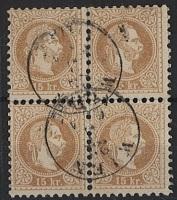 .gestempelt - Österr. Nr. 39 I (15 Kr. gelb-braun) im - Briefmarken und Ansichtskarten