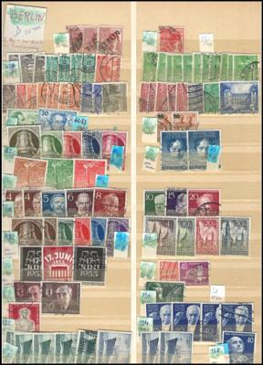 .gestempelt/**/* - Partie div. Deutschland ab D.Reich, - Stamps and postcards